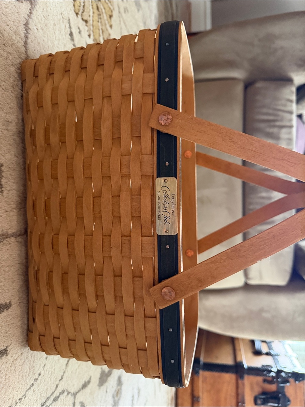 Longaberger Collector’s  Club Membership Basket